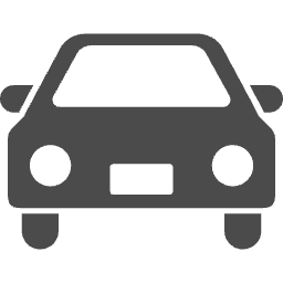 乗用車のアイコン素材1